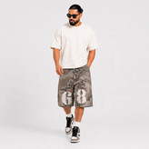 شلوارک سهربع مردانه گود جین (Good Jean) مدل Camo 68 با تنخور آزاد